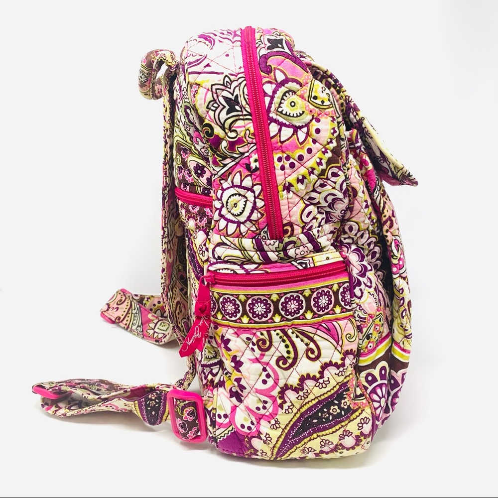RETIRED! Vera Bradley Very Berry Paisley Backpack - Picture 7 of 16
